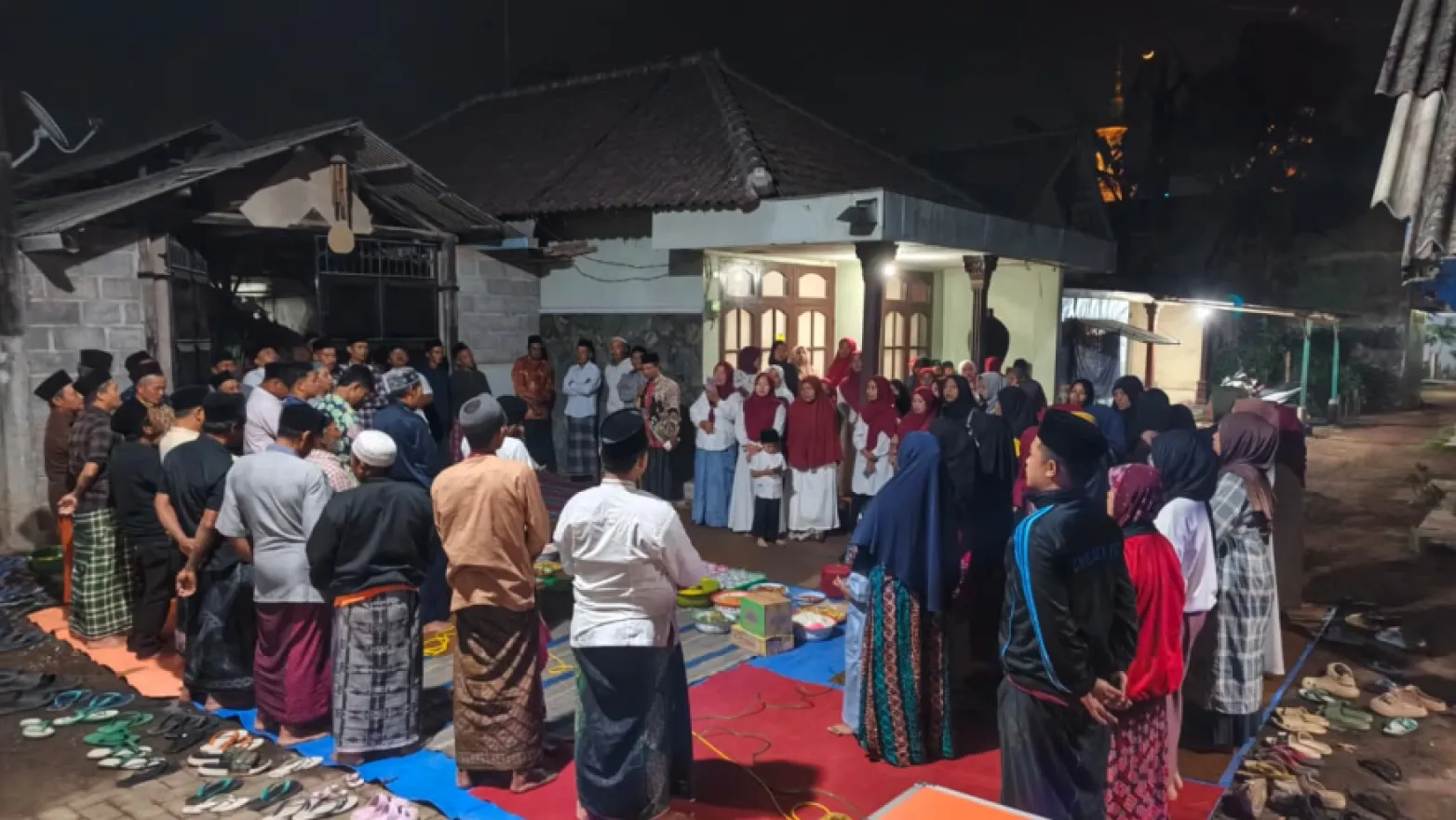 Barikan Malam 17 Agustus di Desa Kasri, Tradisi Tahunan untuk Mengenang Jasa Pahlawan